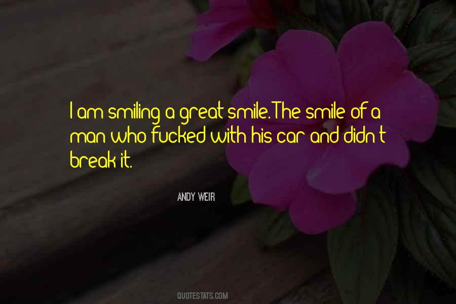 Am Smiling Quotes #1246801