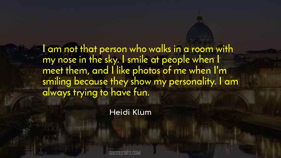 Am Smiling Quotes #1323963