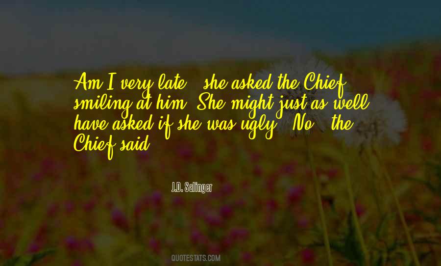 Am Smiling Quotes #481653