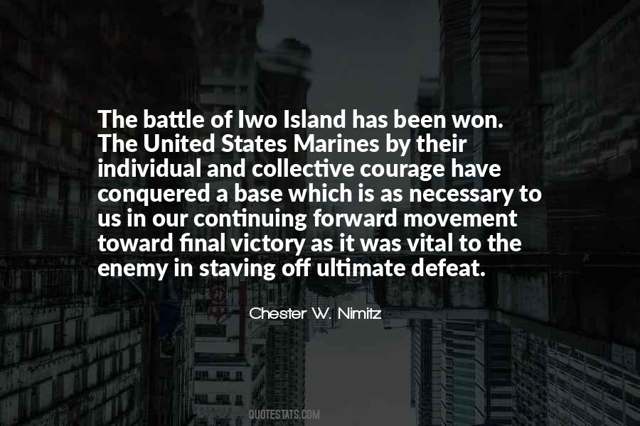 Marines On Iwo Jima Quotes #596533