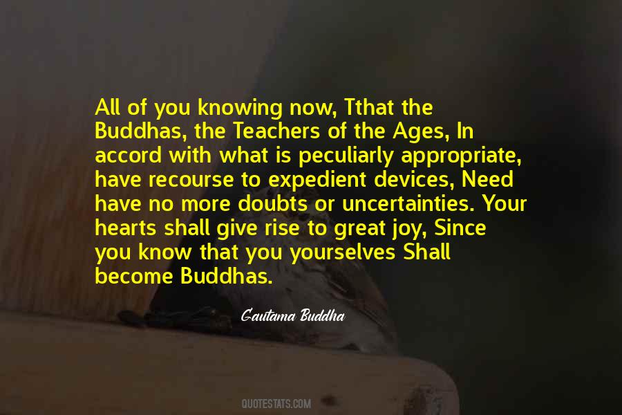 Buddha Teacher Quotes #1258217