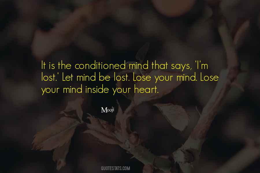 Quotes About Lost Your Mind #1149082