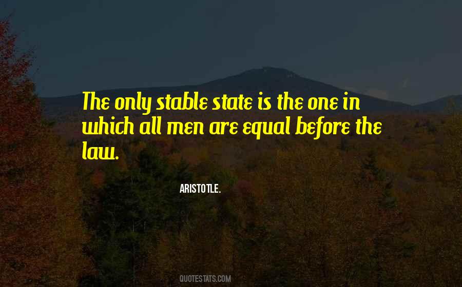 Equality Before The Law Quotes #1542286