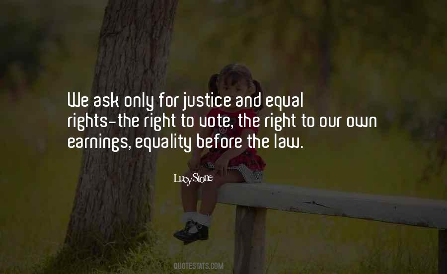 Equality Before The Law Quotes #1708805