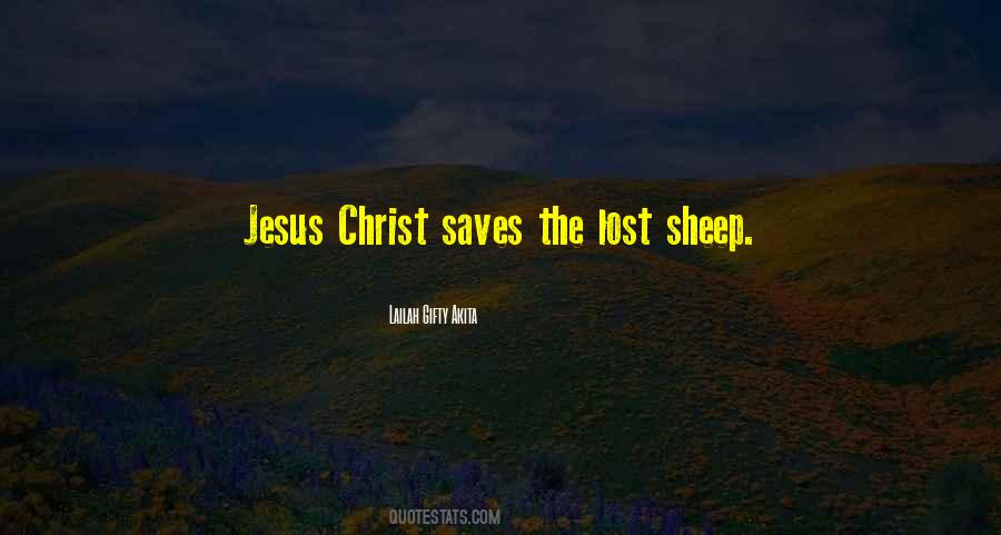 Quotes About Lost Sheep #1129594