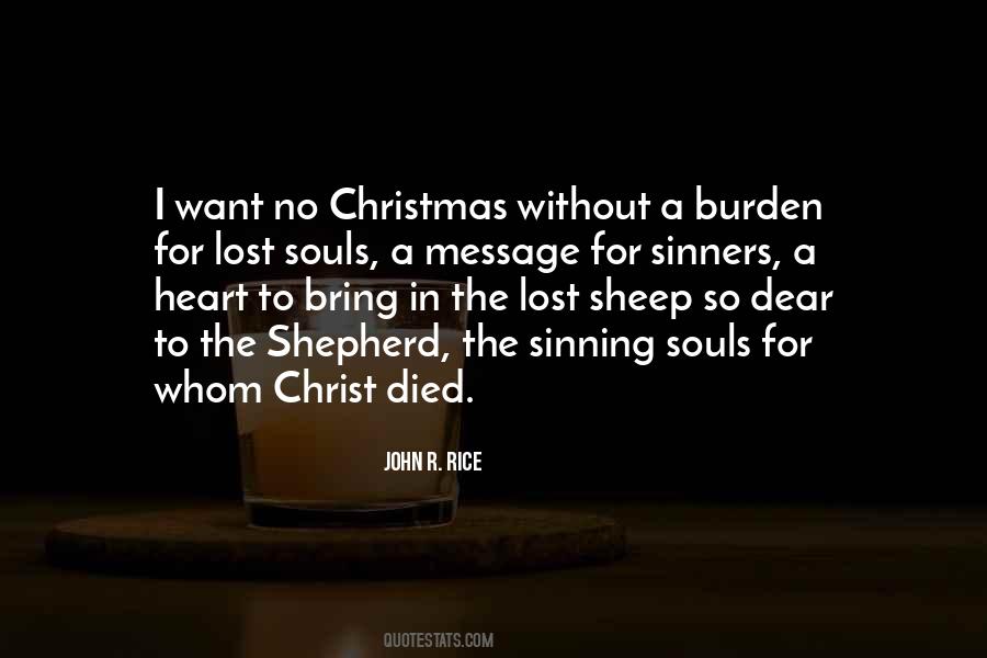 Quotes About Lost Sheep #606031