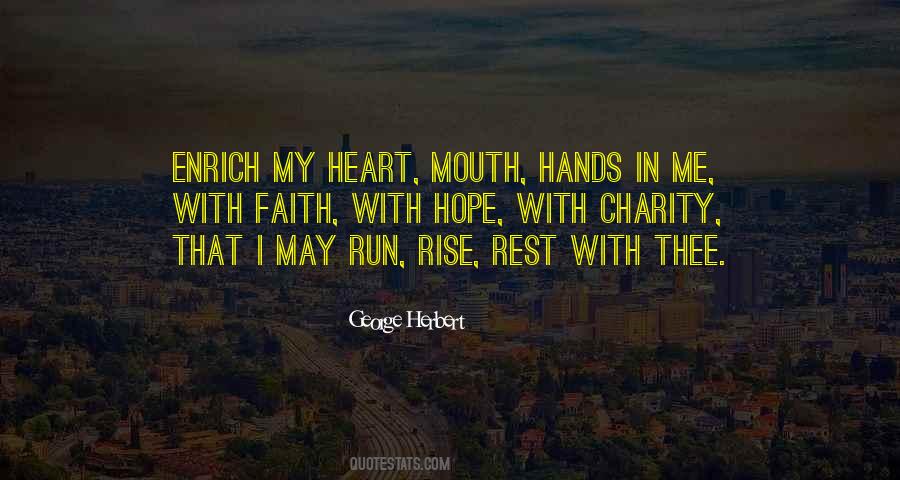 Running Off With My Heart Quotes #429065