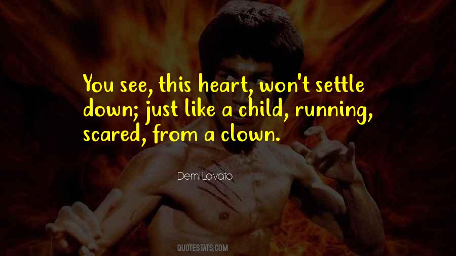 Running Off With My Heart Quotes #79747