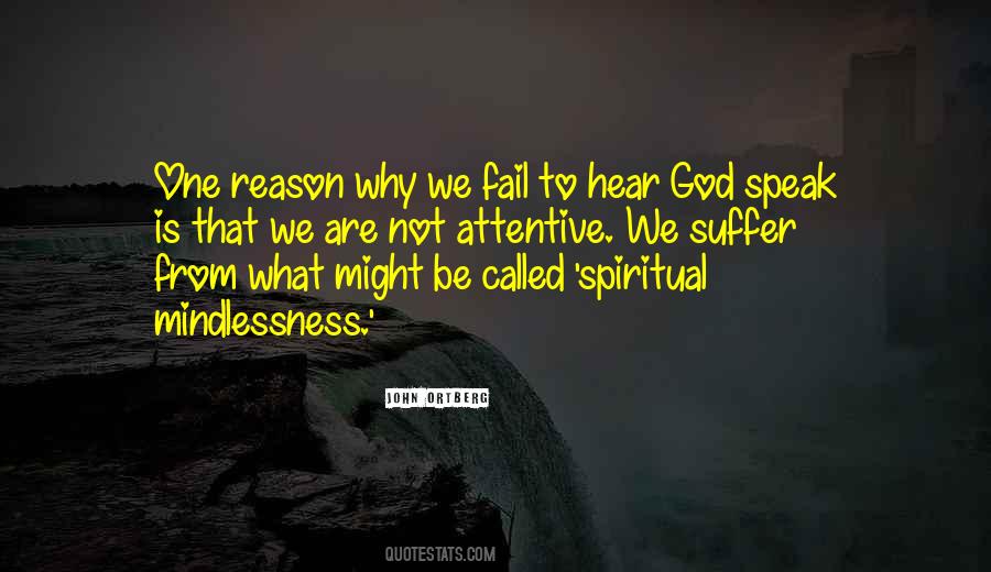 Hear From God Quotes #573455