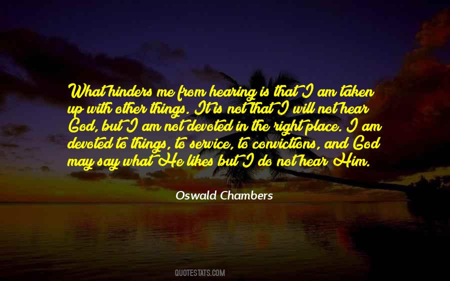 Hear From God Quotes #579883