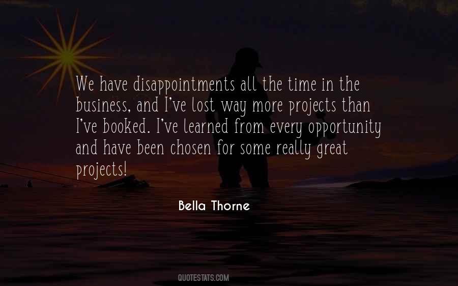Quotes About Lost Opportunity #346540