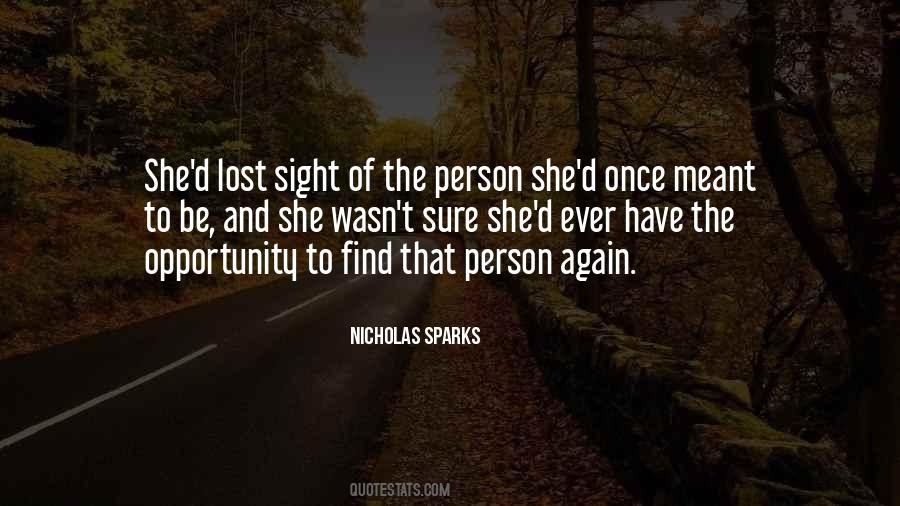 Quotes About Lost Opportunity #527916