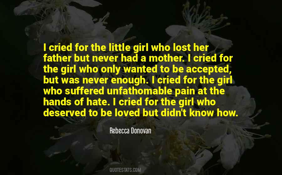 Quotes About Lost Mother #337434