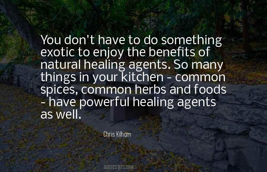 Healing Herbs Quotes #606384