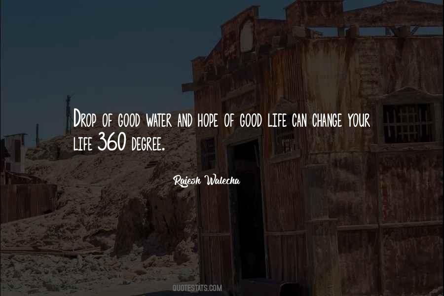 Water And Hope Quotes #453648