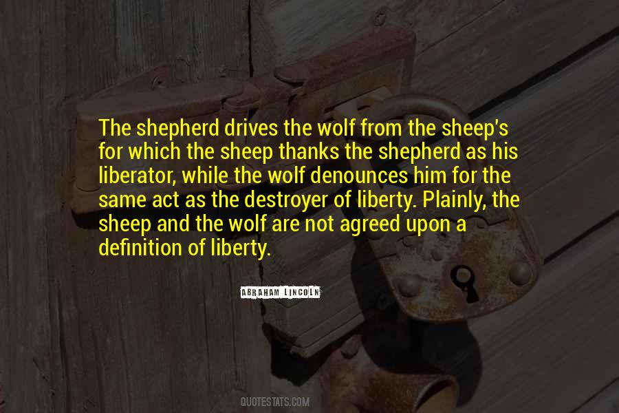 Quotes About The Shepherd #1336358