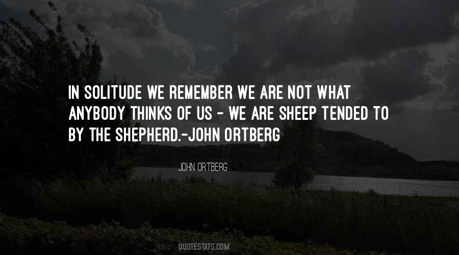 Quotes About The Shepherd #172849