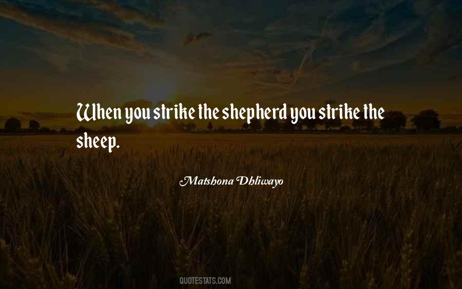 Quotes About The Shepherd #291339
