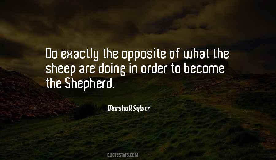 Quotes About The Shepherd #424383