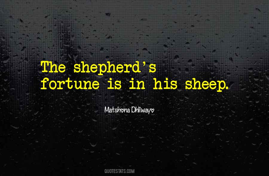 Quotes About The Shepherd #785892