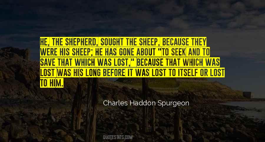 Quotes About The Shepherd #869870