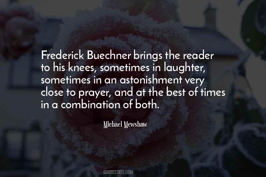 Buechner Quotes #1082669