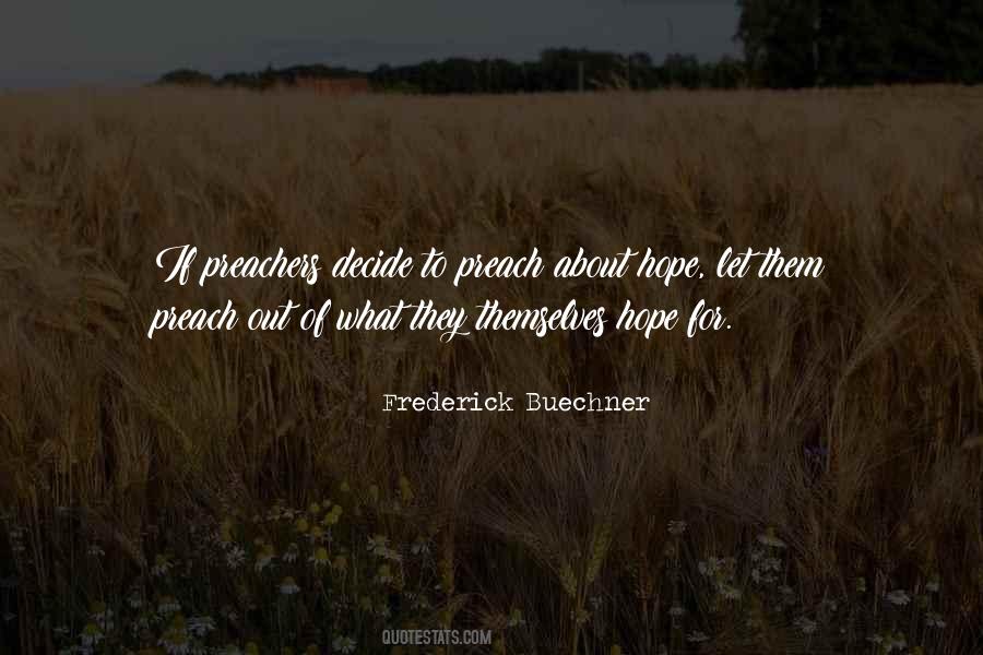 Buechner Quotes #482397