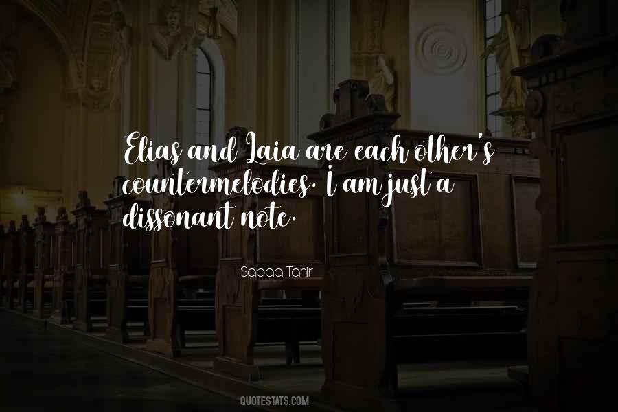 Laia And Elias Quotes #1326751