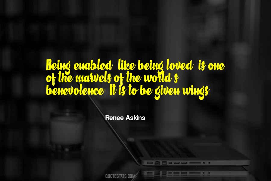 Being Enabled Quotes #1287610