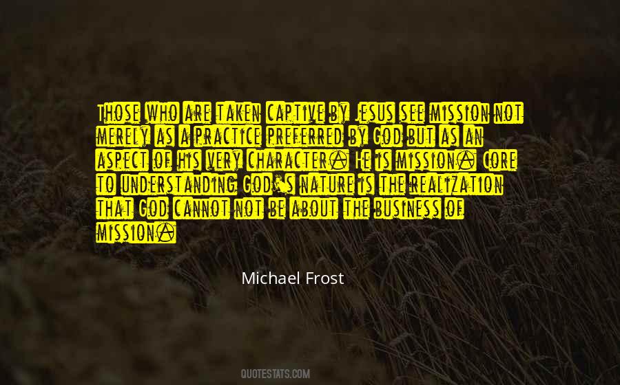 Mission Of God Quotes #1004819