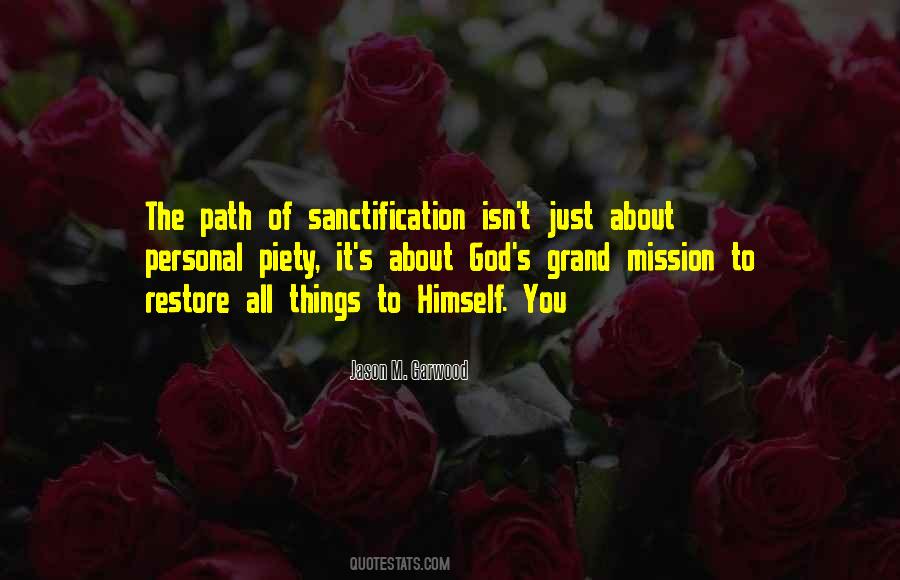 Mission Of God Quotes #1520825
