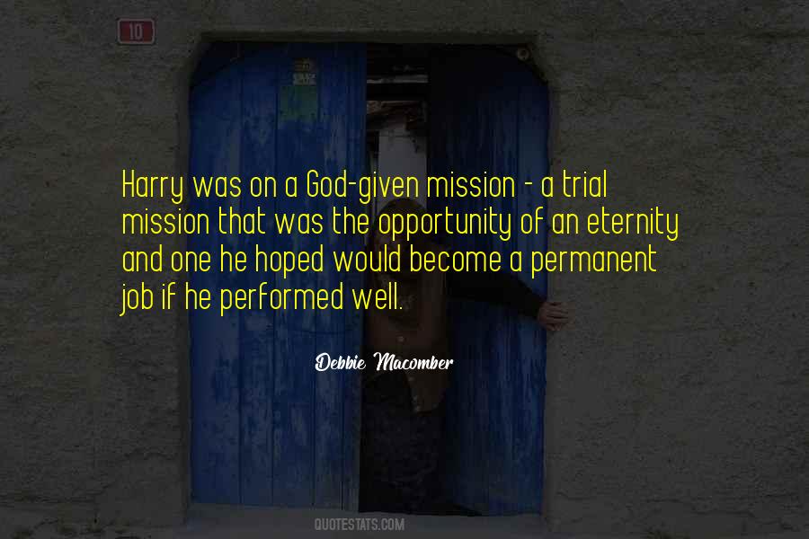 Mission Of God Quotes #60155