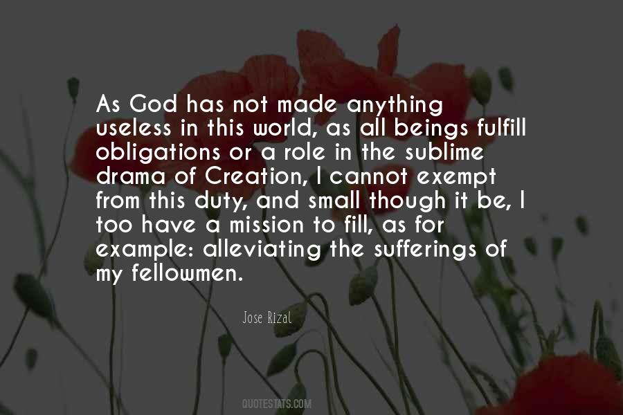 Mission Of God Quotes #730016