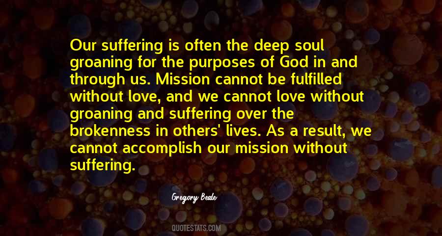 Mission Of God Quotes #857327