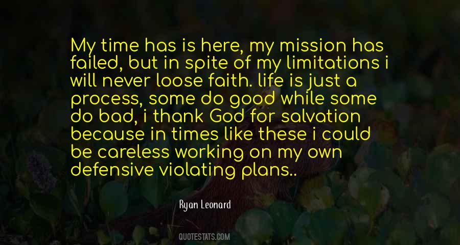 Mission Of God Quotes #950801