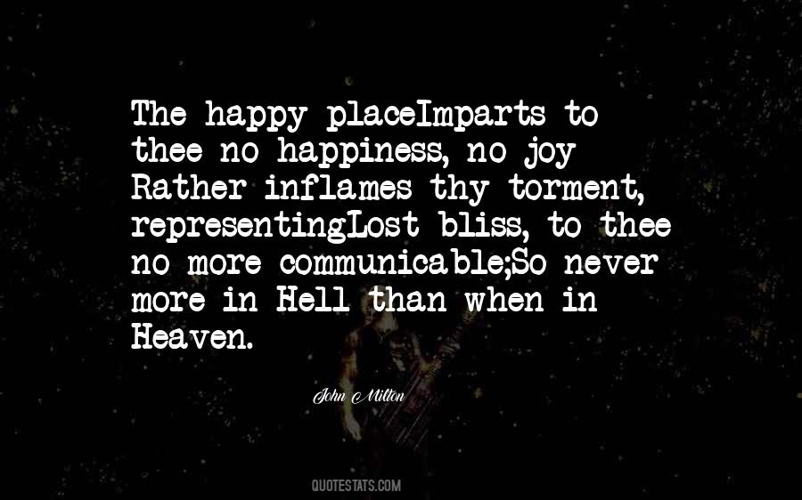 Quotes About Lost Happiness #1287699