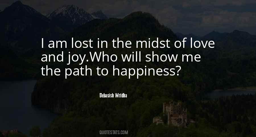 Quotes About Lost Happiness #1522217