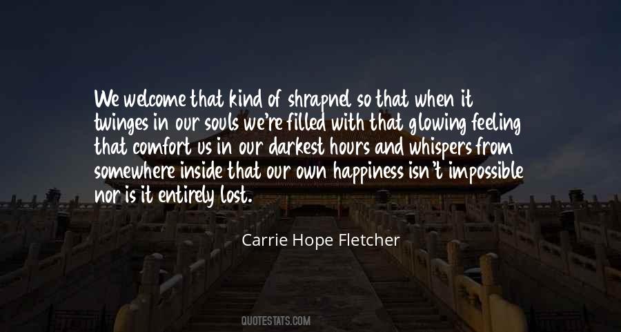 Quotes About Lost Happiness #1541719