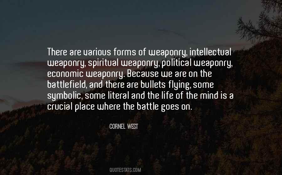 Mind Is The Battlefield Quotes #1767164