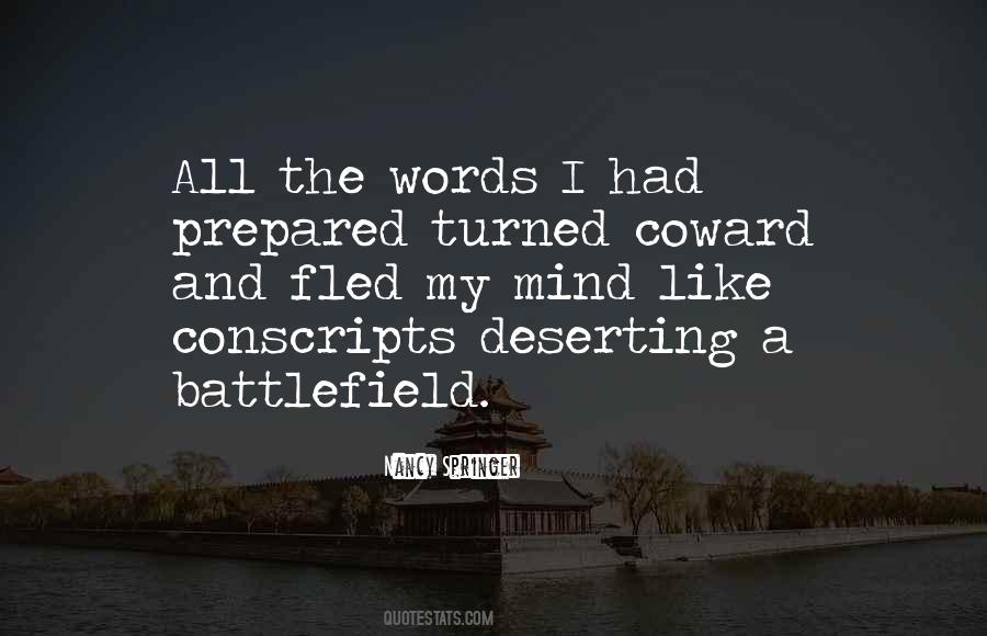 Mind Is The Battlefield Quotes #936582
