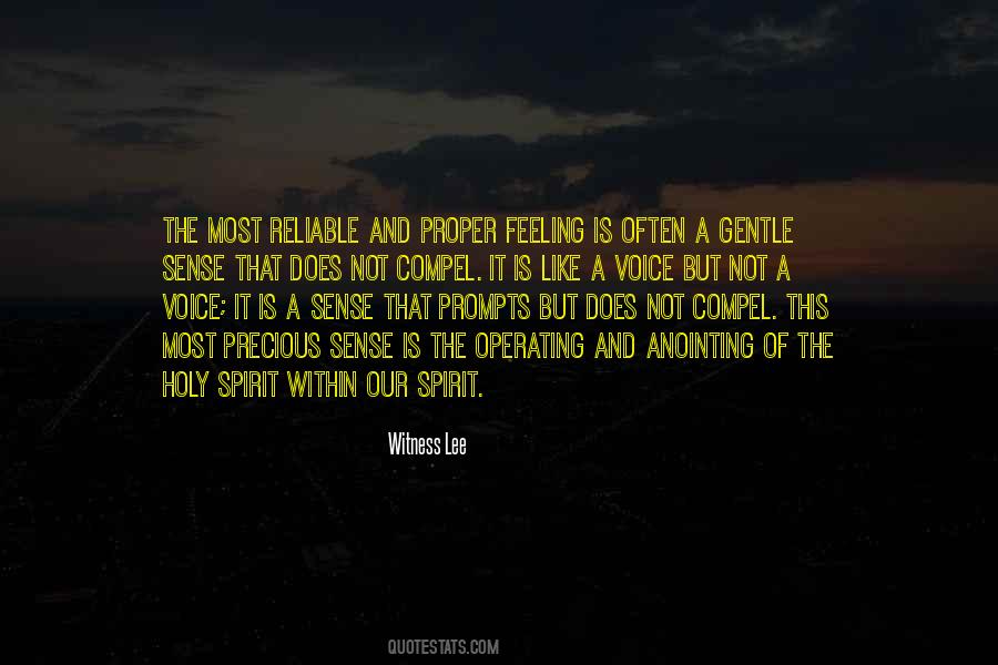 Sense Of Holy Quotes #1303471