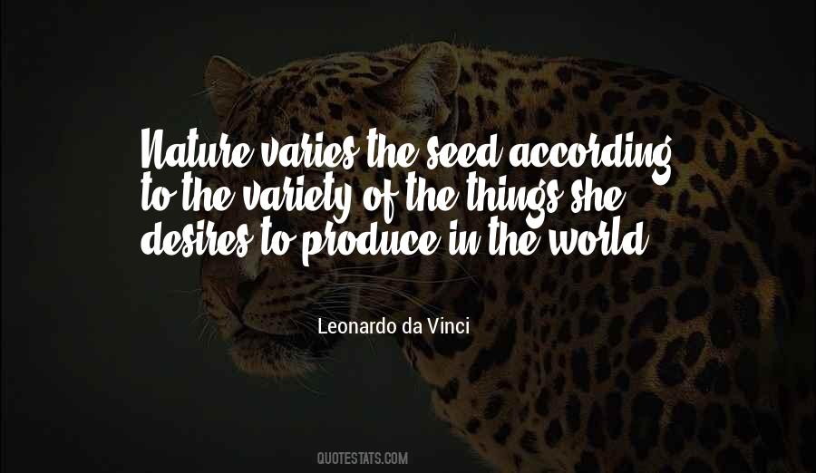 Variety Of Nature Quotes #864253