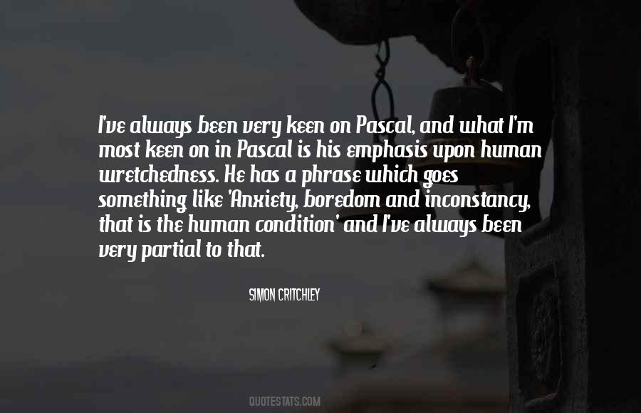 Wretchedness Of Condition Quotes #844182
