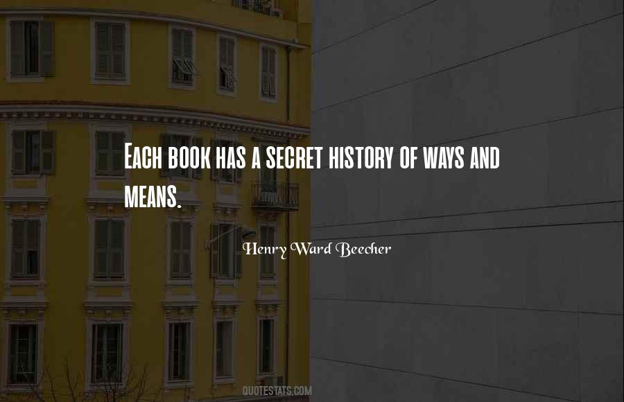 Secret History Quotes #299622