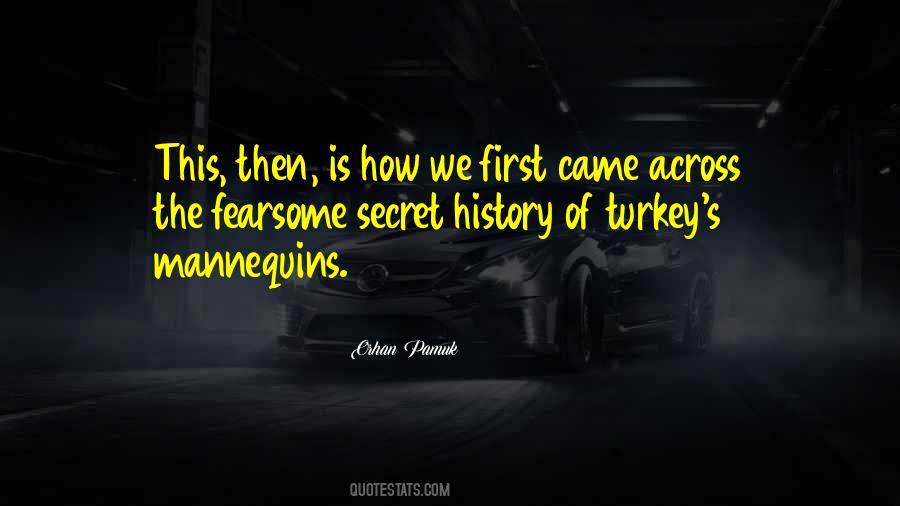 Secret History Quotes #491951