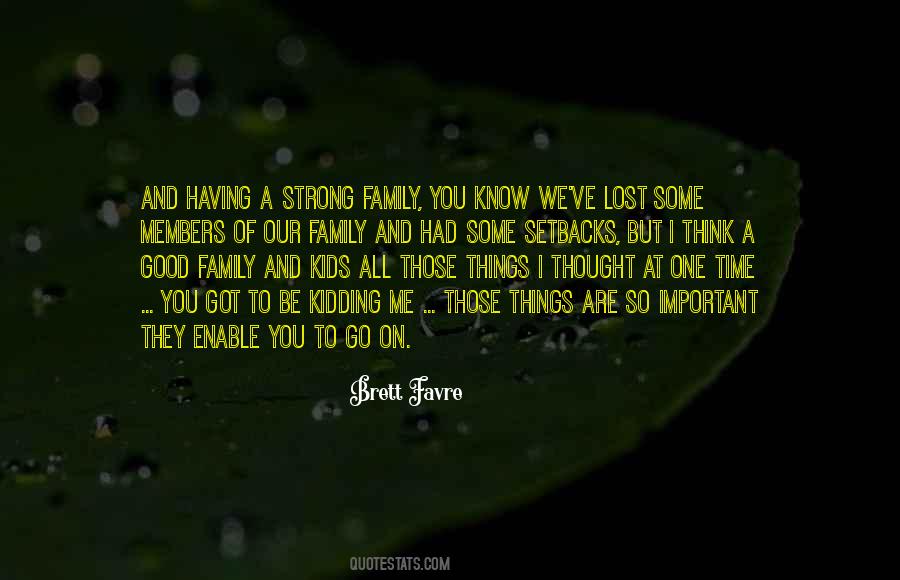 Quotes About Lost Family Members #285400