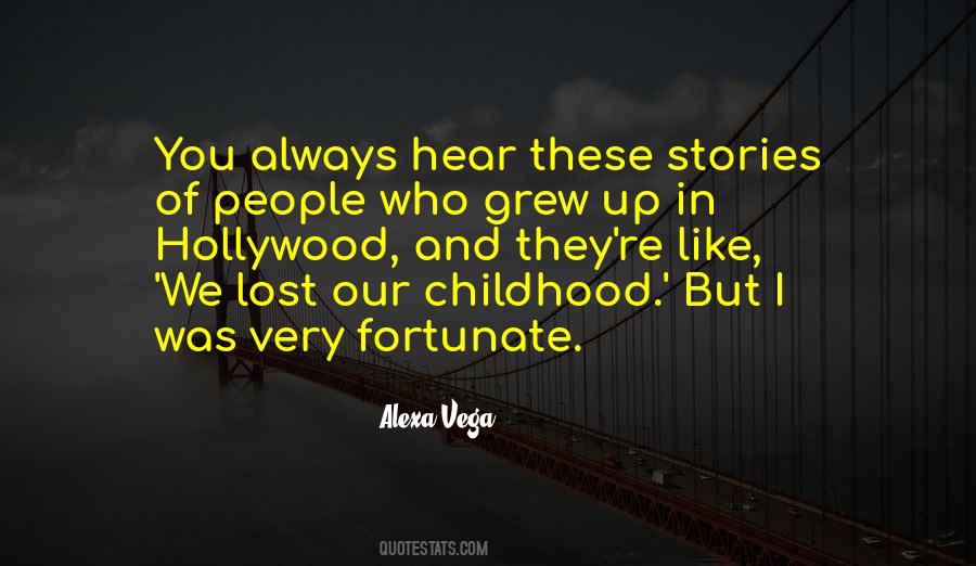 Quotes About Lost Childhood #1228939