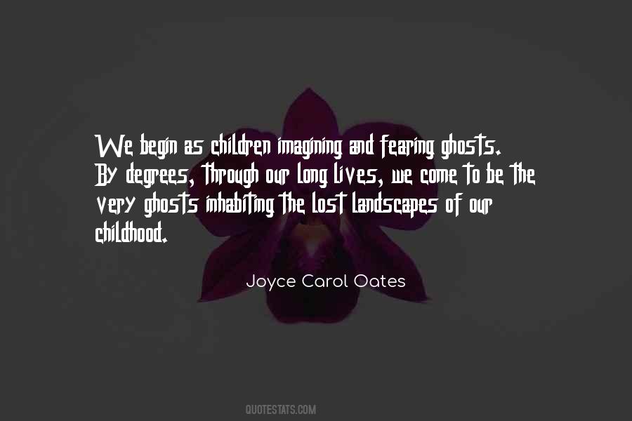 Quotes About Lost Childhood #272958