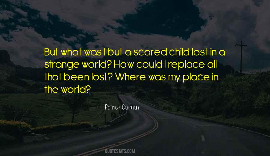 Quotes About Lost Child #388002