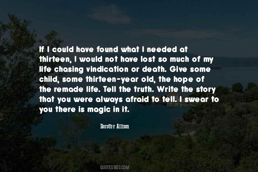 Quotes About Lost Child #474187